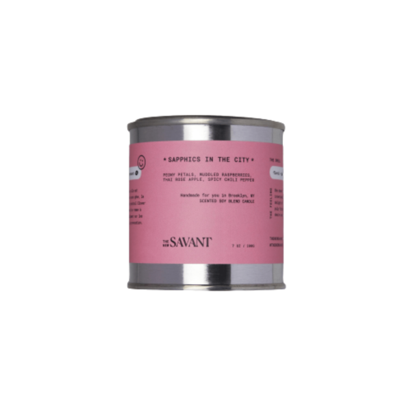 The New Savant Candle - Sapphics in the City (7 oz) #10086743 Online Sale