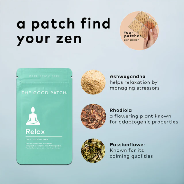 The Good Patch Relax Patch (4 count) #10088651 Sale - Image 2