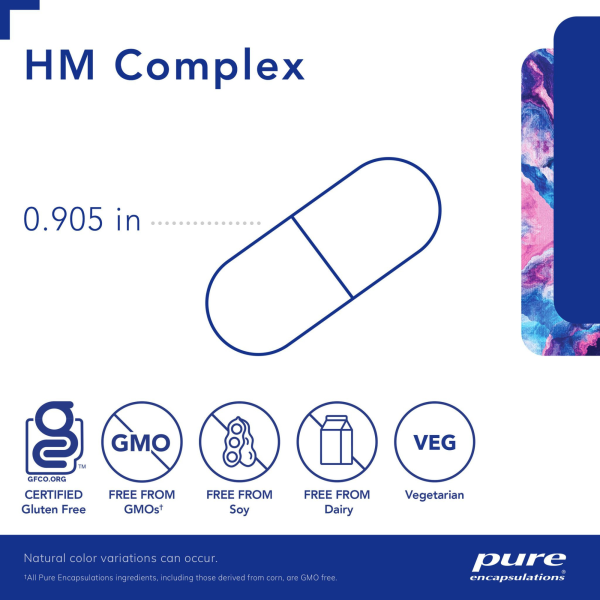 Pure Encapsulations HM Complex Capsules (90 count) #10085808 on Sale - Image 3