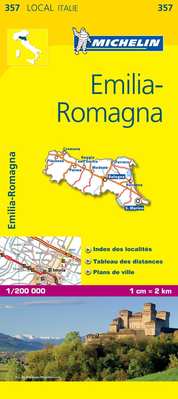 Road map # 357 - Emilie - Romagna (Bologna Region, Italy) | Michelin (French) Cheap