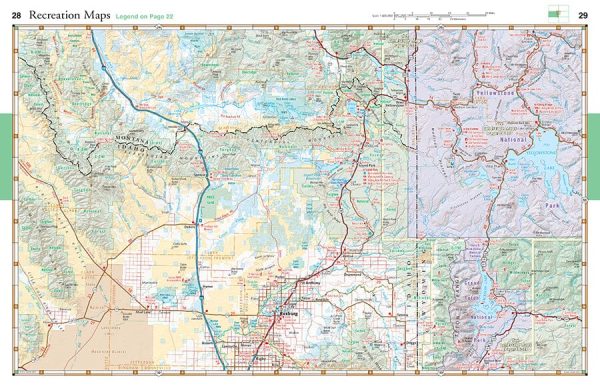 Greater Yellowstone and Grand Teton Recreation Atlas & Guide | Benchmark Online Sale - Image 2