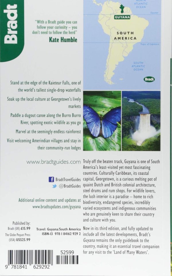 Travel guide - Guyana | Bradt For Sale - Image 2