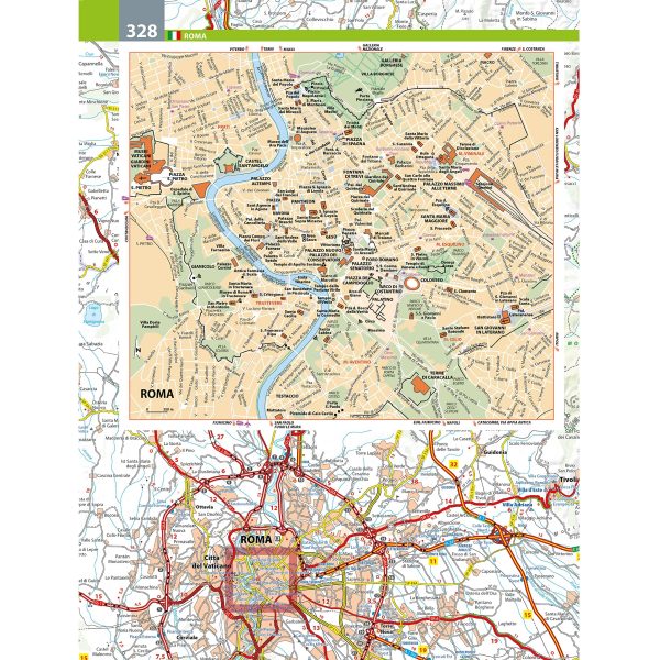 Spiral Road Atlas - Europe (Multilingual) - A4 Format | Michelin  Cheap - Image 3