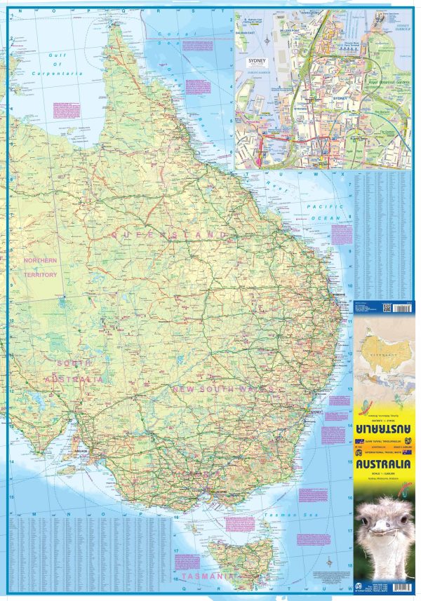 Travel map - Australia | ITM Sale - Image 3