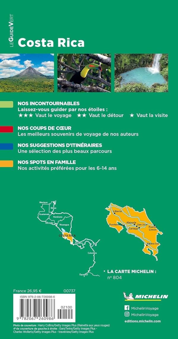 Green Guide - Costa Rica - 2023 Edition | Michelin Online Hot Sale - Image 2