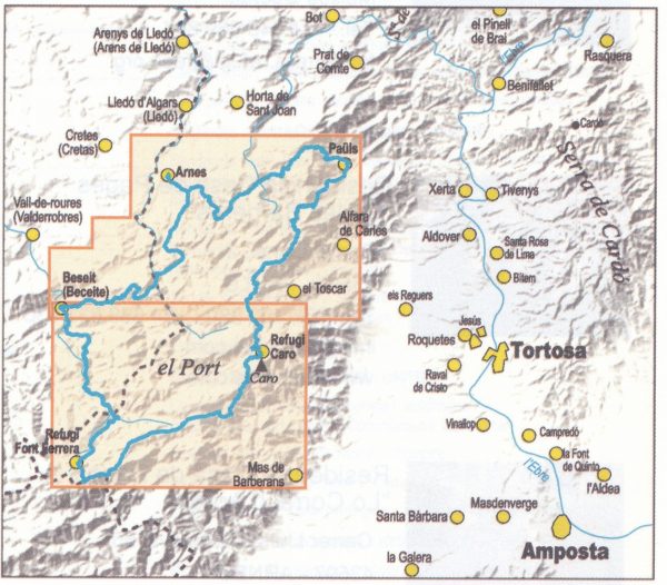 Hiking Map - Essels South LED, Massive Port Crossing | Ice Cheap - Image 3
