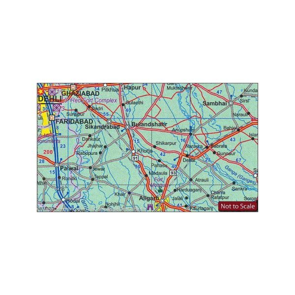 Pocket road atlas - Indian Subcontinent | ITM Online - Image 3