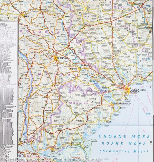 Road map - Ukraine | Reise Know How Online Hot Sale - Image 3