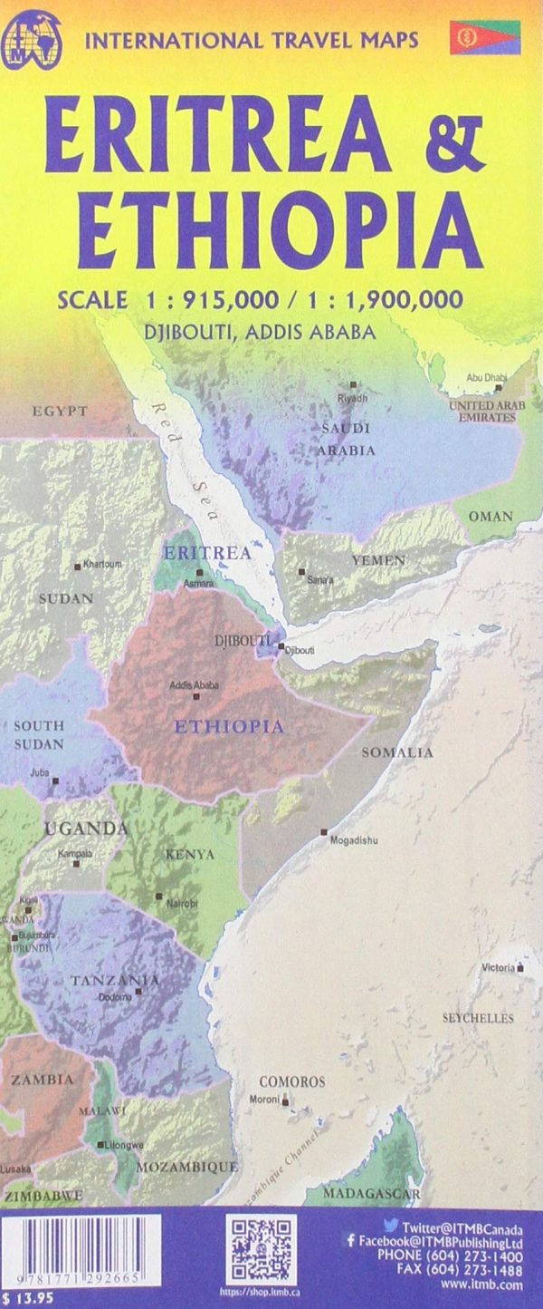 Travel map - Ethiopia & Eritrea | ITM Online - Image 2
