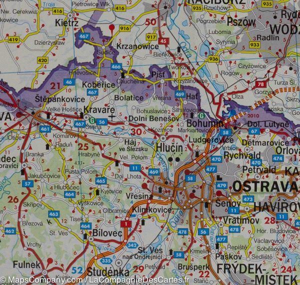 Road map - Czech Republic at 1   400,000 | Freytag & Berndt Online Sale - Image 5