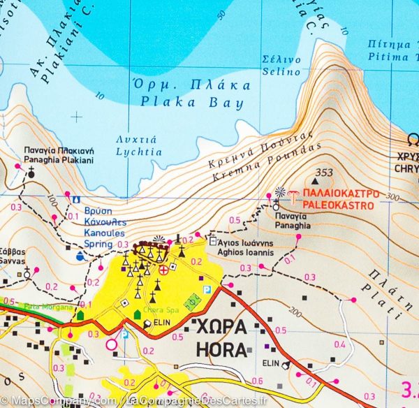 Hiking map - Folegandros Island (Greece) # 316 | Terrain Cartography Online Sale - Image 5