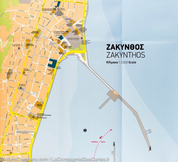 Hiking map - Zakynthos Island (Greece) | Terrain Cartography Sale - Image 5